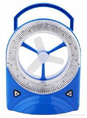 rechargeable protable multi-purpose led fan light JY-5560