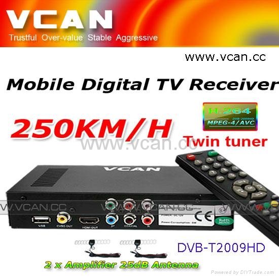 car DVB-T MPEG4 HDTV tuner 2