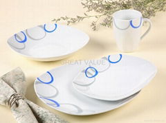 20pcs porcelain dinner set