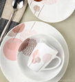 20PCS Coupe Porcelain dinner set 