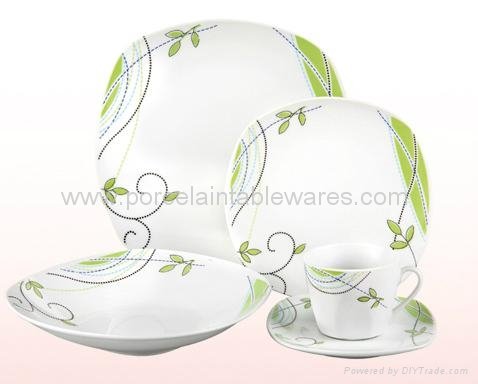 porcelain dinnerware set
