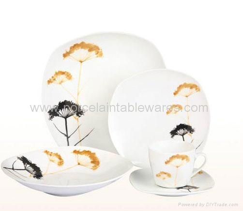 porcelain dinnerware set 4