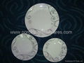 18pcs porcelain round dinner set 4