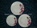 18pcs porcelain round dinner set 5