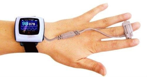 CE FDA Approved CMS 50F Color Display Wrist Spo2 Monitor / Pulse Oximeter oxigen 3