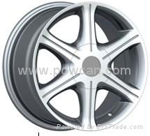 BK168 aluminum wheel for NISSAN