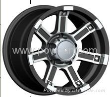 BK166 aluminum wheel forTOYOTA 4