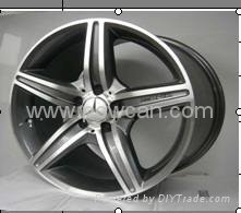 BK146 aluminum wheel for Benz 5