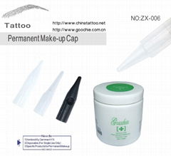 Disposable tattoo needle cap