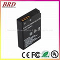 For Panasonic BCG10 hot selling digital camera battery 3