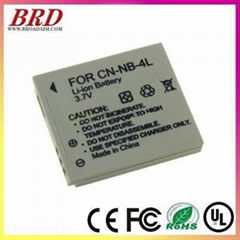 digital camera battery for Canon nb-4l