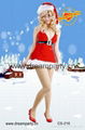 Hot sale sexy christmas costume/Newest christmas costume
