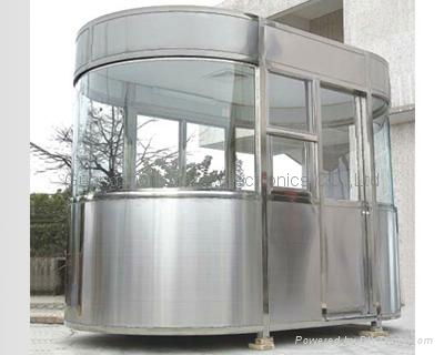 stainless steel oval guardhouse