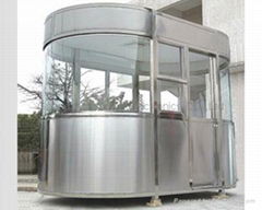 stainless steel oval guardhouse