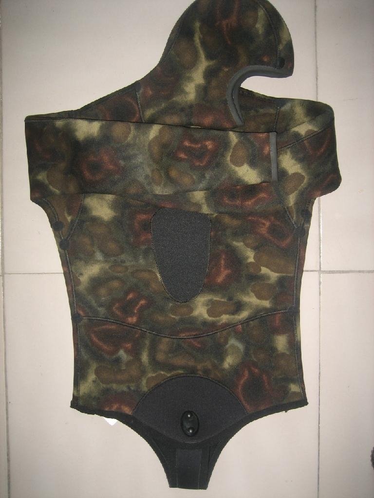 5mm spearfishing suits/camo glide skin 4