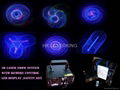 3D MINI RGB laser show with LED display 