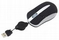 classic black mini laptop mouse