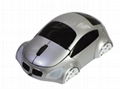 car shape 3D optical wired mouse