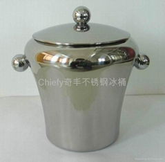 middle shape ice bucket