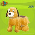 New Arrival plush zippy animal rides for kids in game lands 5