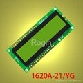 16x2 character LCD module with ST7065 and ST7066