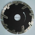 Protected segment Diamond saw blade