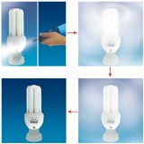 Anion air-purifying lamp