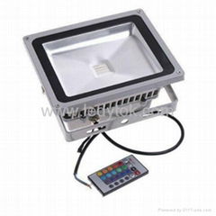 30W outdoor RGB led flood light