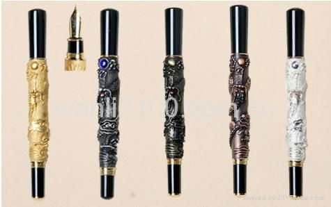 elegant gift metal fountain pen for promotion 2