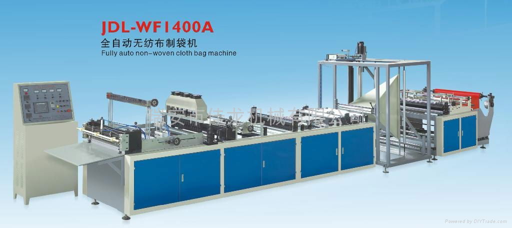 Automatic non-woven bag making machine