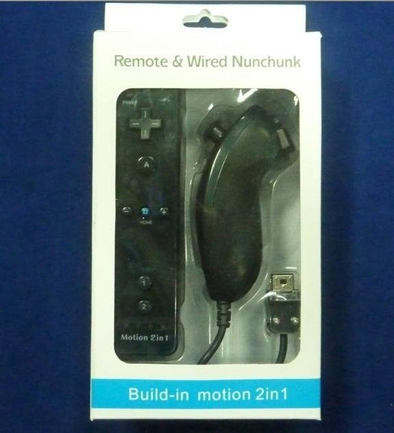 Wii Remote and nunchuck controller