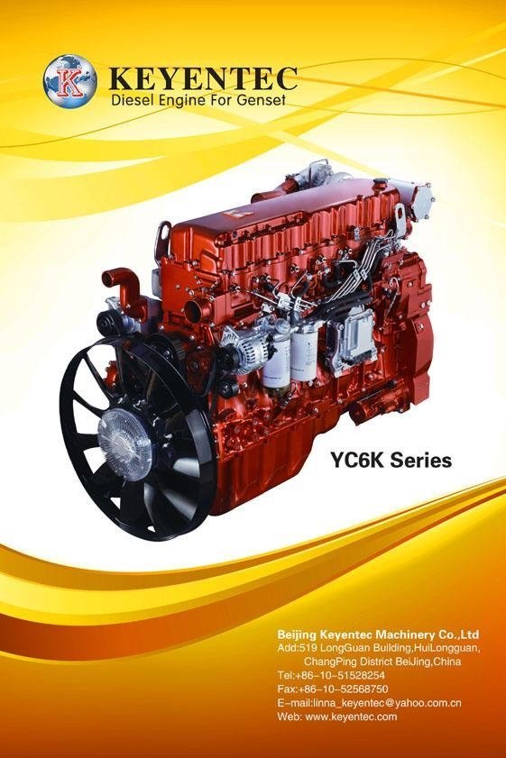 YC6K Series Diesel Engine 