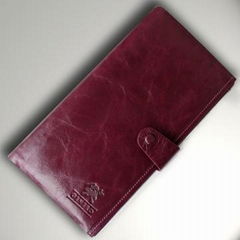 GENEO GENUINE LEATEHR GERMICIDAL WALLET