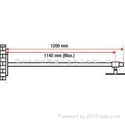 ST1200投影機牆壁短焦支架 2