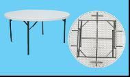 plastic round table