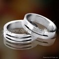 CZ 316l stainless steel jewelry ring for men 2