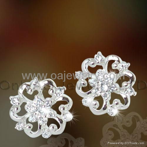 2011 NEW 925silver designer jewellery earring 5