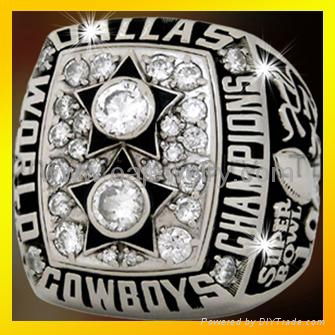 NFL sports custom champions rings 1977 dollas cowboys  big ring