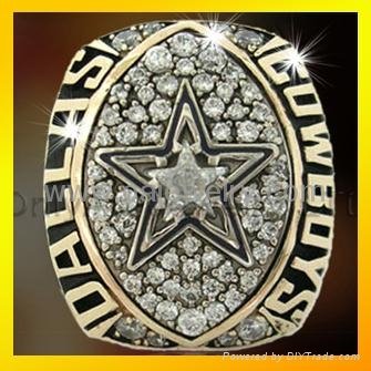 NFL sports custom champions rings 1977 dollas cowboys  big ring 5
