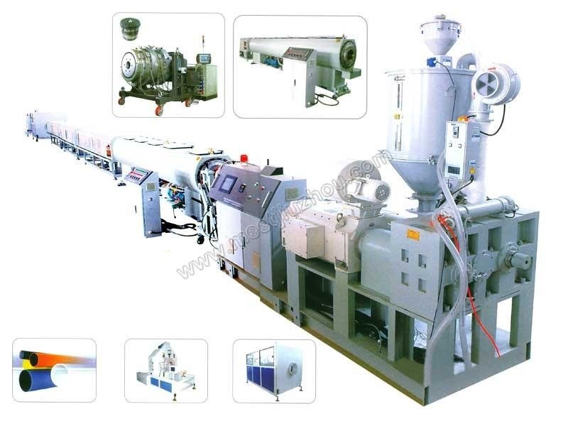 HDPE water, gas pipe Extrusion Line