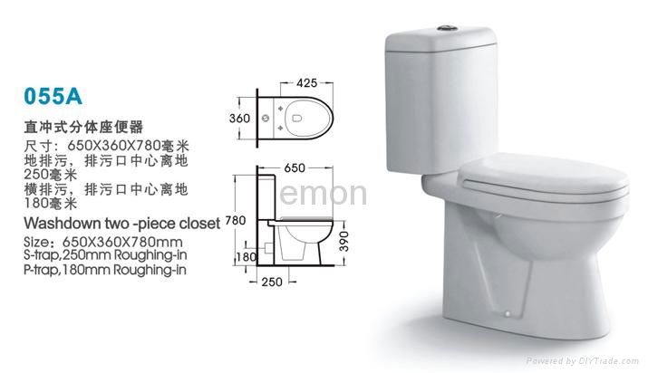 two-piece toilet 3