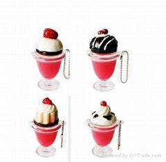 Cup cake lip gloss