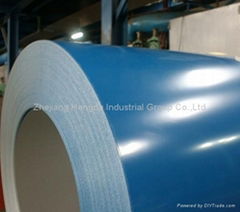 Prepainted steel coils