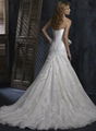 Wholesale 2011 new style A line Taffeta strapless wedding dress 2