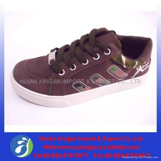 Fashion Women Leather Shoes/Canvas Sports Shoes 5