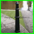 grey cast iron bollard 4