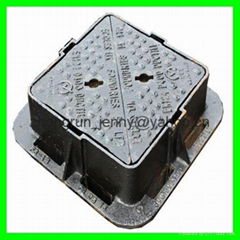 EN 124 ductile iron manhole covers