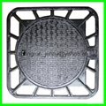 EN 124 grey cast iron manhole covers 3