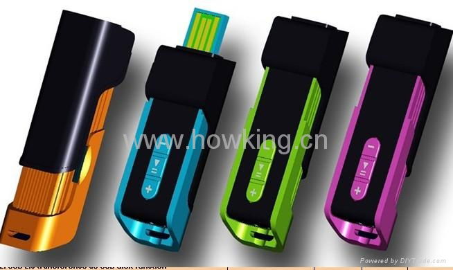 USB stick cheap TF card mp3 player 5