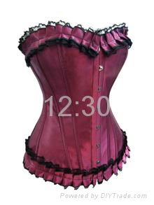  Celebrity style sexy corset, factory price for small or large shop owners. 2